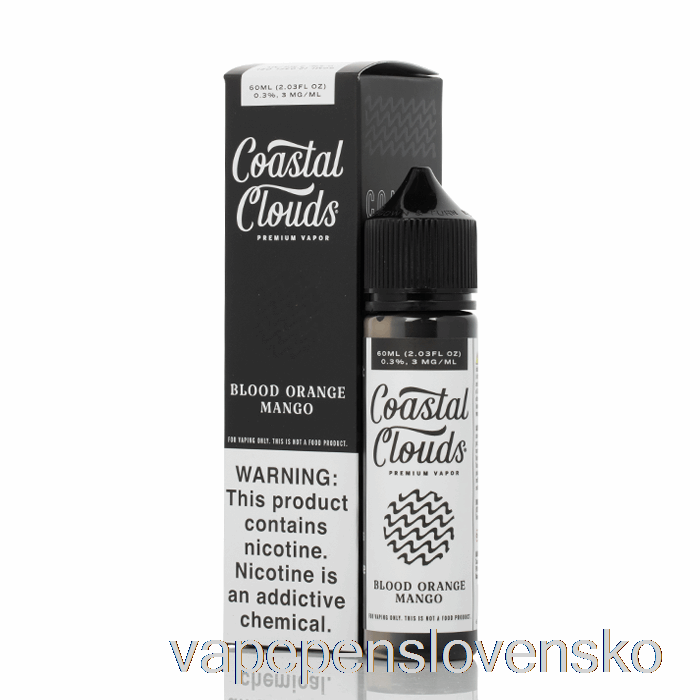 Krvavý Pomaranč Mango - Pobrežné Mraky čo. - 60 Ml 3 Mg Vape Pera